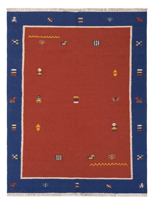 Kelim Teppich - Trendy - 240 x 170 cm - rost