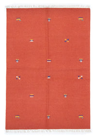 Kelim Teppich - Trendy 200 x 140 cm - orange