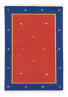 Kelim Modern Teppich 140x200cm - Rechteckig / Rot / 140 x 200 cm Rechteckig