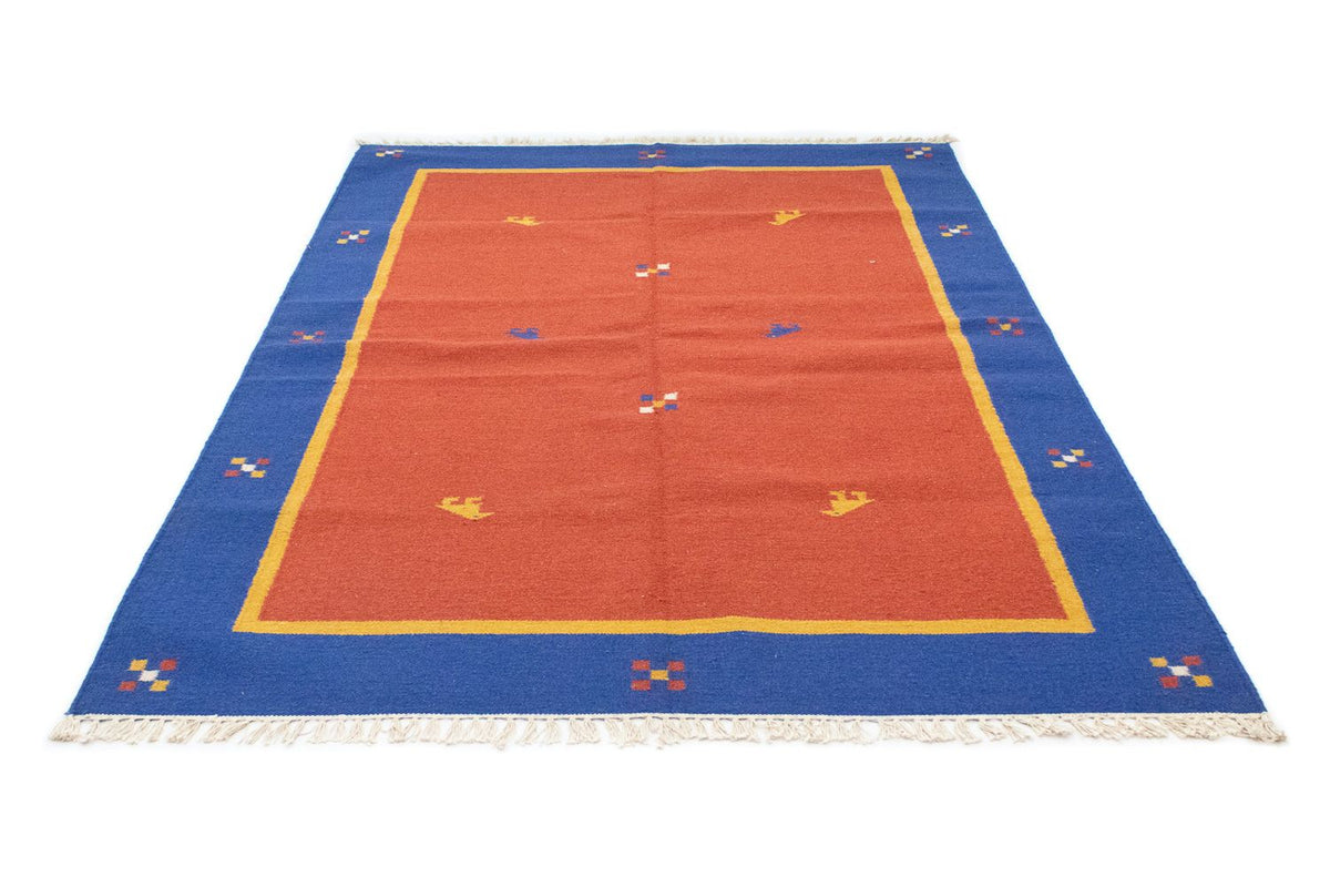 Kelim Teppich - Trendy 200 x 140 cm - orange