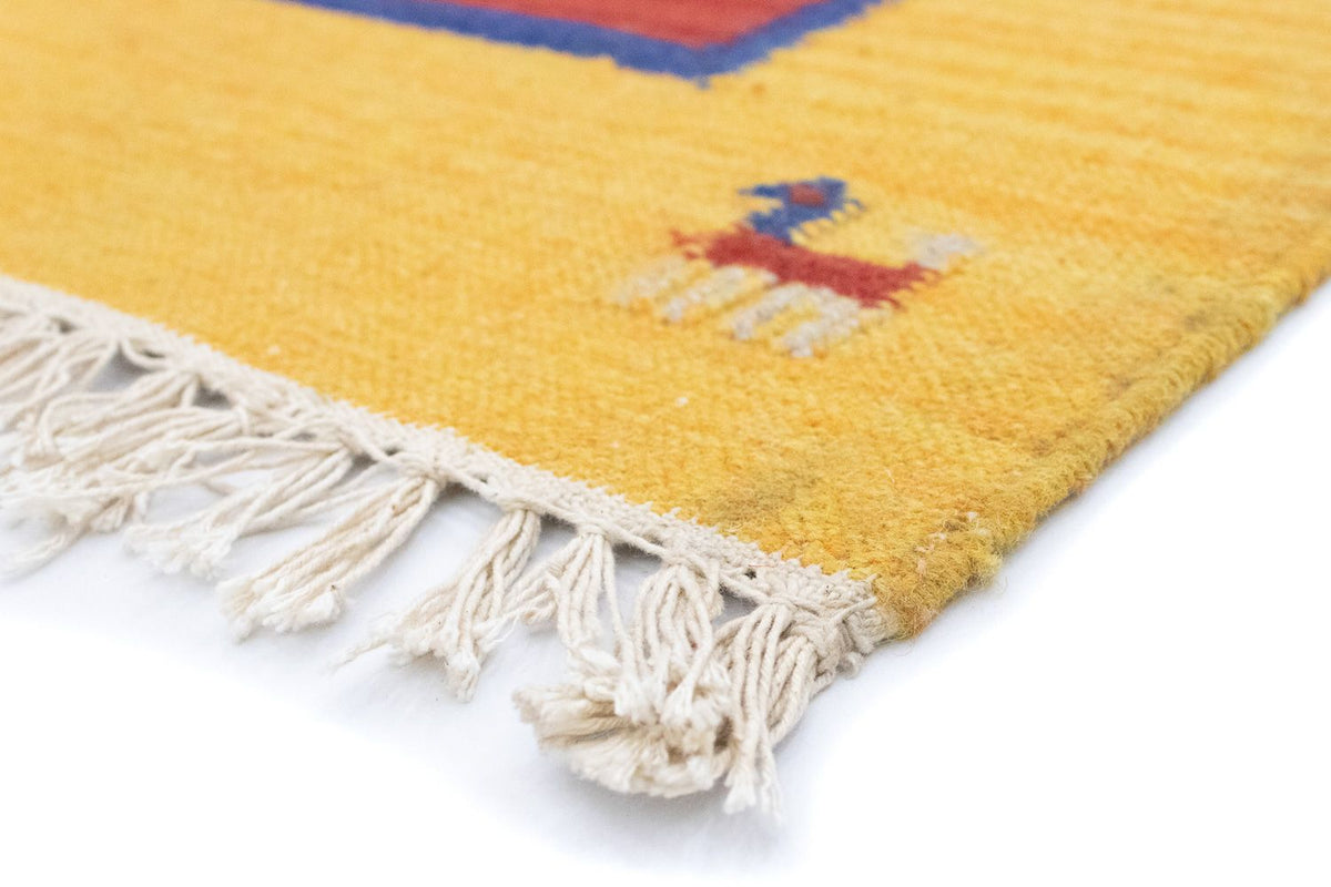 Kelim Teppich - Trendy 200 x 140 cm - orange