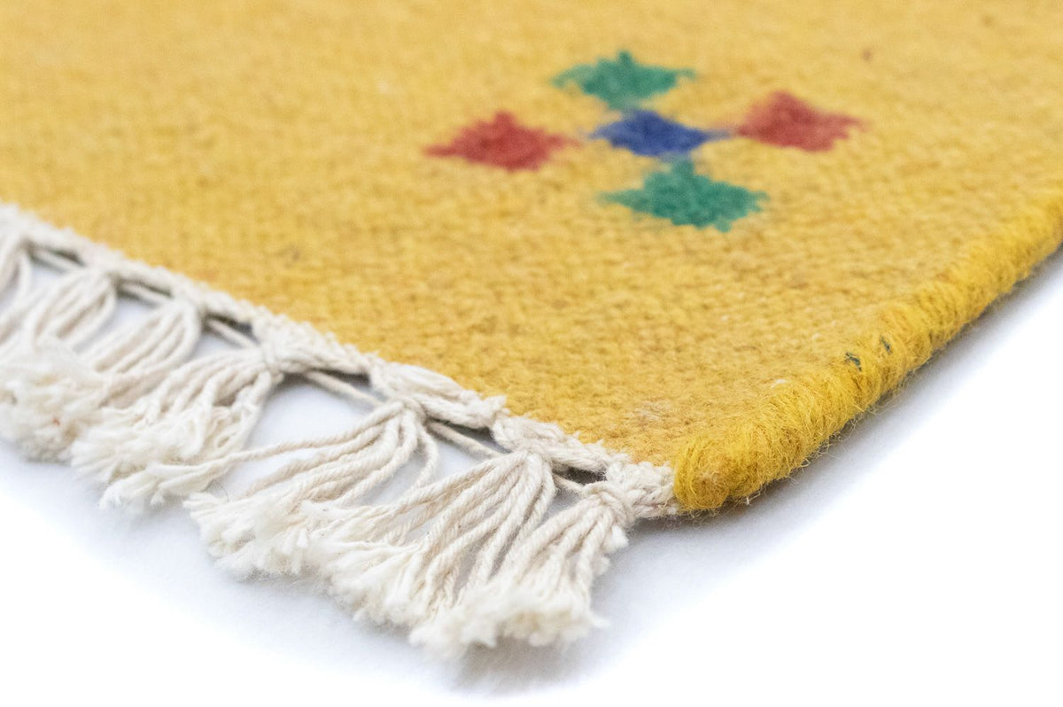 Kelim Teppich - Trendy 200 x 140 cm - orange