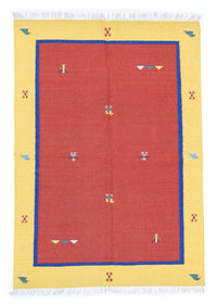 Kelim Teppich - Trendy 200 x 140 cm - rot