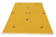 Kelim Teppich - Trendy 180 x 120 cm - gelb