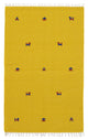 Kelim Teppich - Trendy 180 x 120 cm - gelb