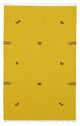 Kelim Teppich - Trendy 180 x 120 cm - gelb