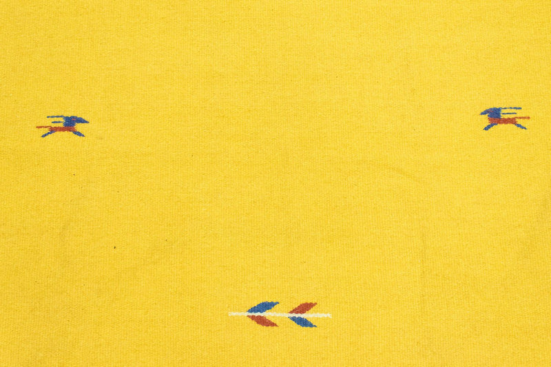 Kelim Teppich - Trendy 180 x 120 cm - gelb