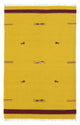 Kelim Teppich - Trendy 180 x 120 cm - gelb