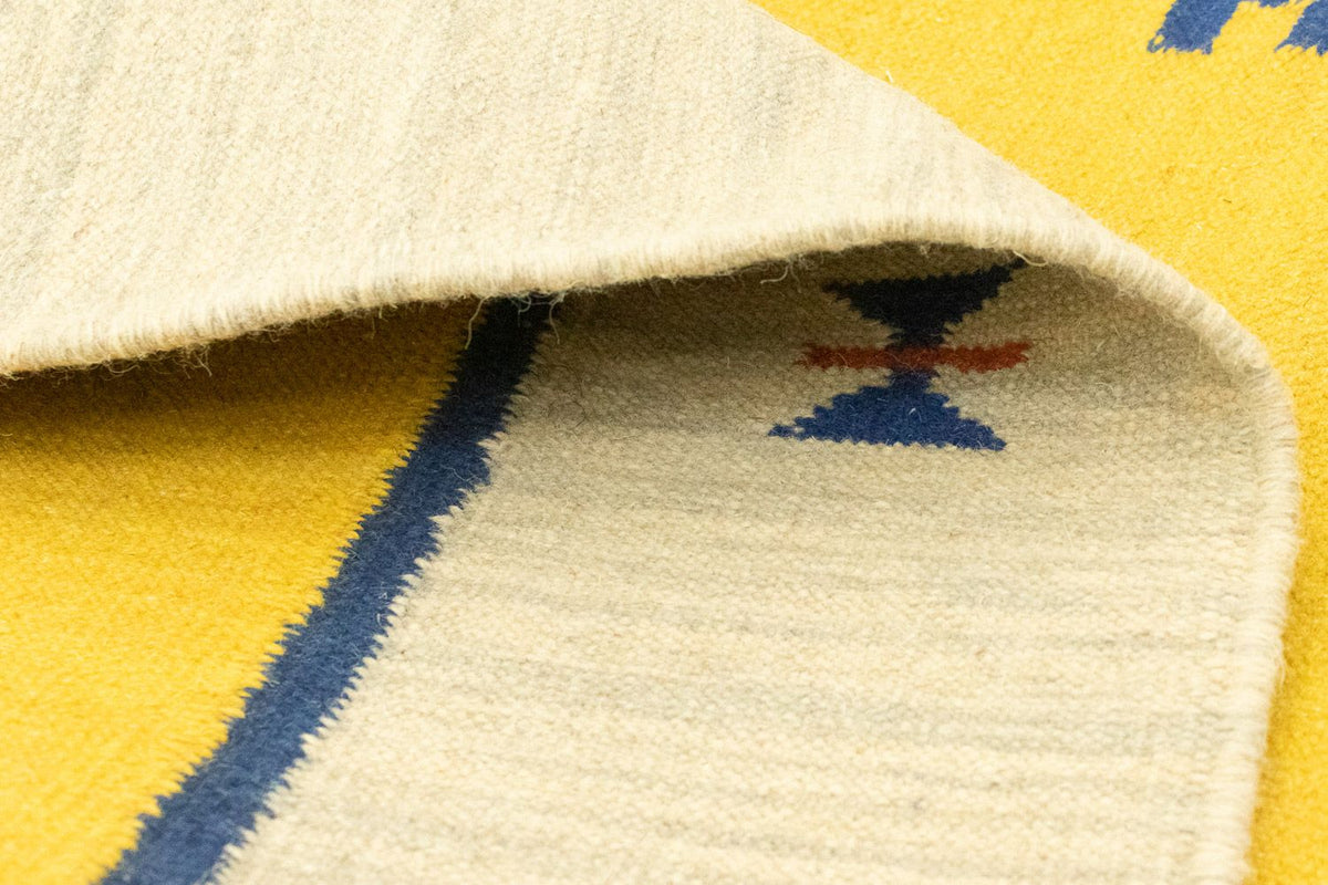 Kelim Teppich - Trendy 300 x 200 cm - gelb