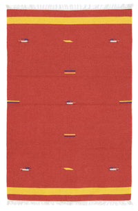 Kelim Teppich - Trendy 180 x 120 cm - rot