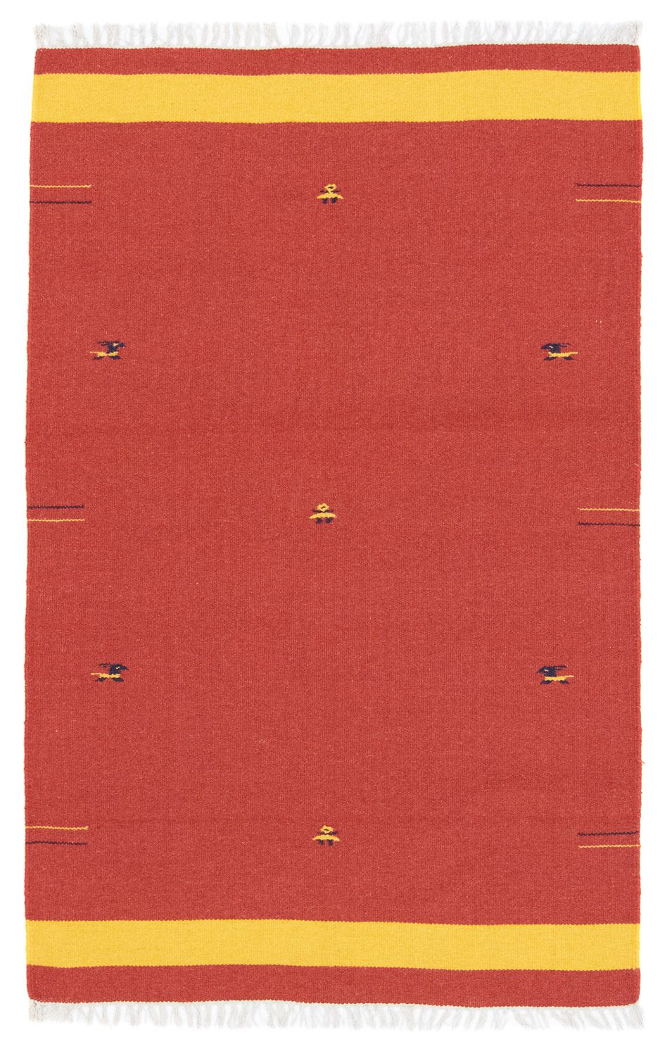 Kelim Teppich - Trendy 180 x 120 cm - rot