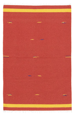 Kelim Teppich - Trendy 180 x 120 cm - rot