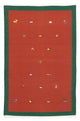 Kelim Teppich - Trendy 180 x 120 cm - rot