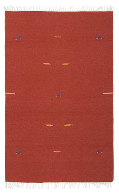 Kelim Teppich - Trendy 180 x 120 cm - rot