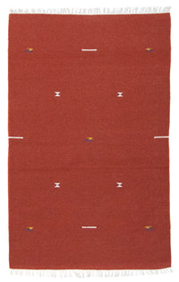 Kelim Teppich - Trendy 180 x 120 cm - rot