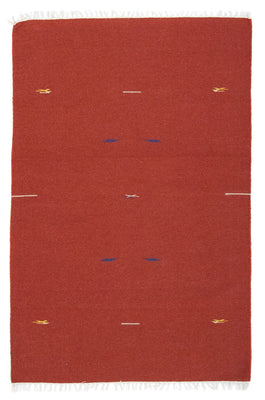 Kelim Teppich - Trendy 180 x 120 cm - rot