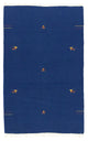 Kelim Teppich - Trendy 180 x 120 cm - blau