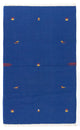 Kelim Teppich - Trendy 180 x 120 cm - blau