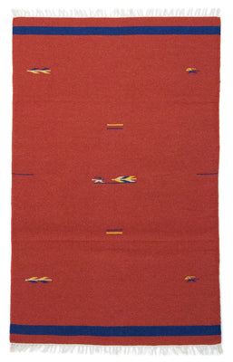 Kelim Teppich - Trendy 180 x 120 cm - rot