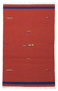 Kelim Teppich - Trendy 180 x 120 cm - rot