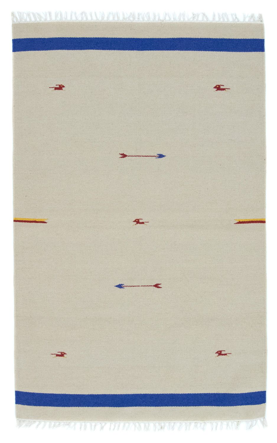 Kelim Teppich - Trendy 180 x 120 cm - beige