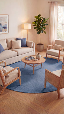 Kelim Teppich - Trendy »Fancy« Rund