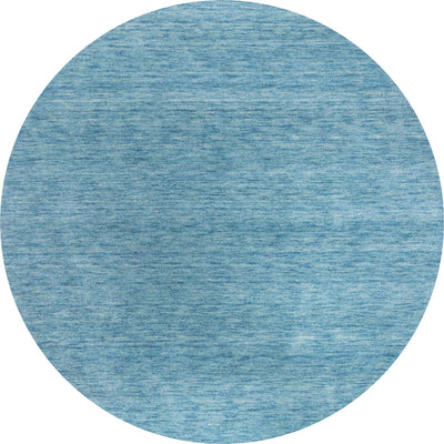 Gabbeh Teppich - Softy - Uni - rund