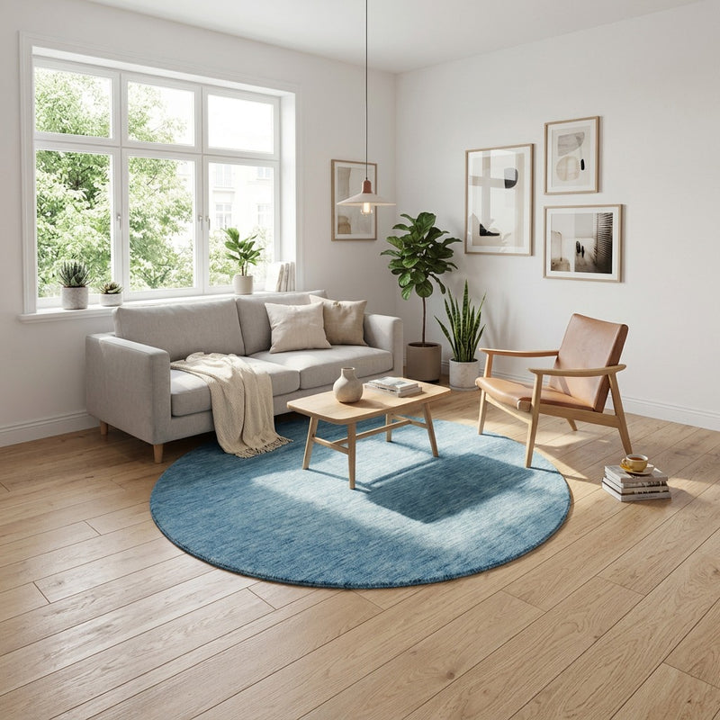 Gabbeh Teppich Uni - Wollteppich