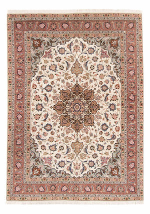 Perserteppich - Täbriz - Royal - 214 x 149 cm - creme