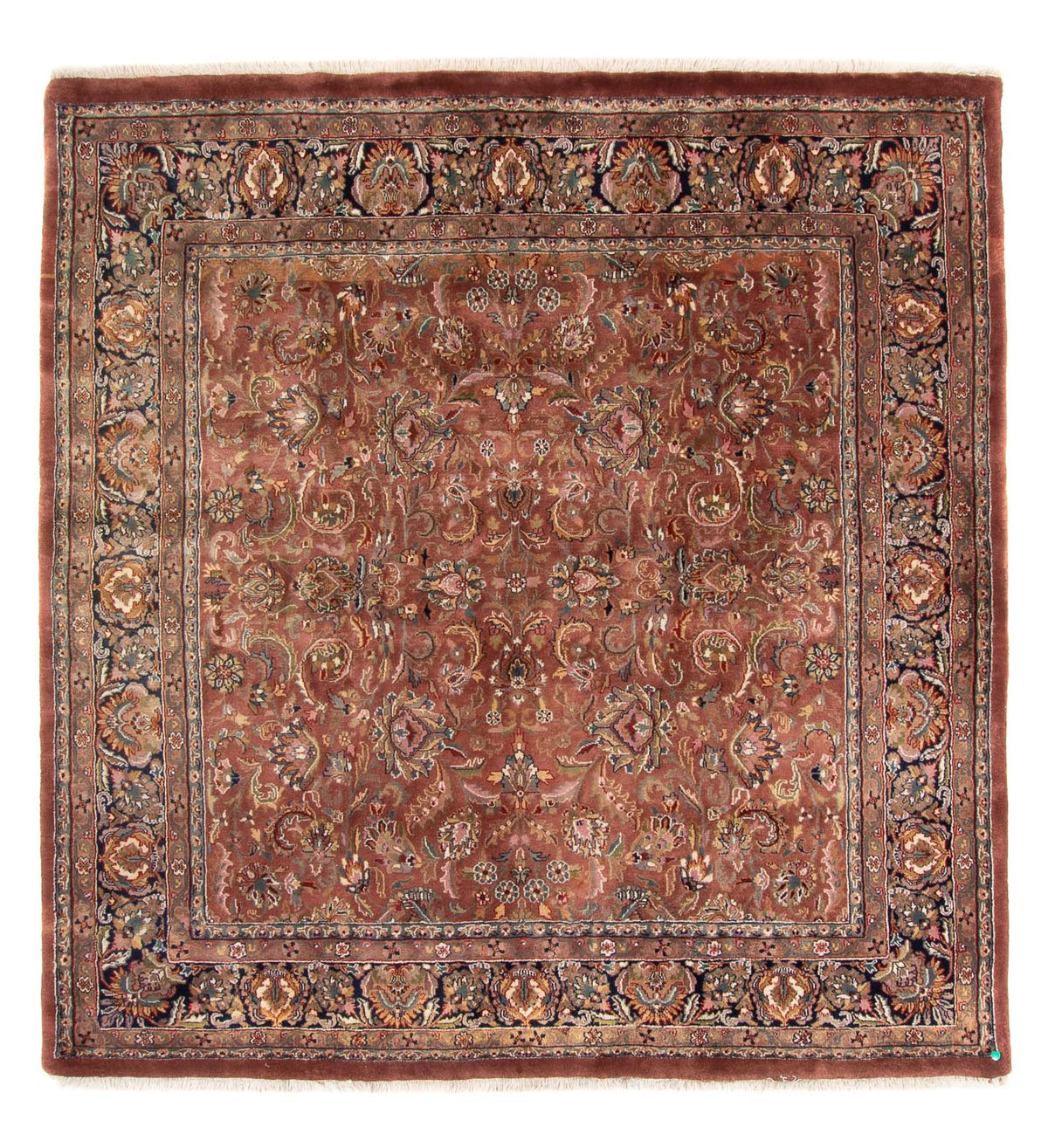 Orientteppich - Bidjar - Indus quadratisch  - 200 x 200 cm - rost