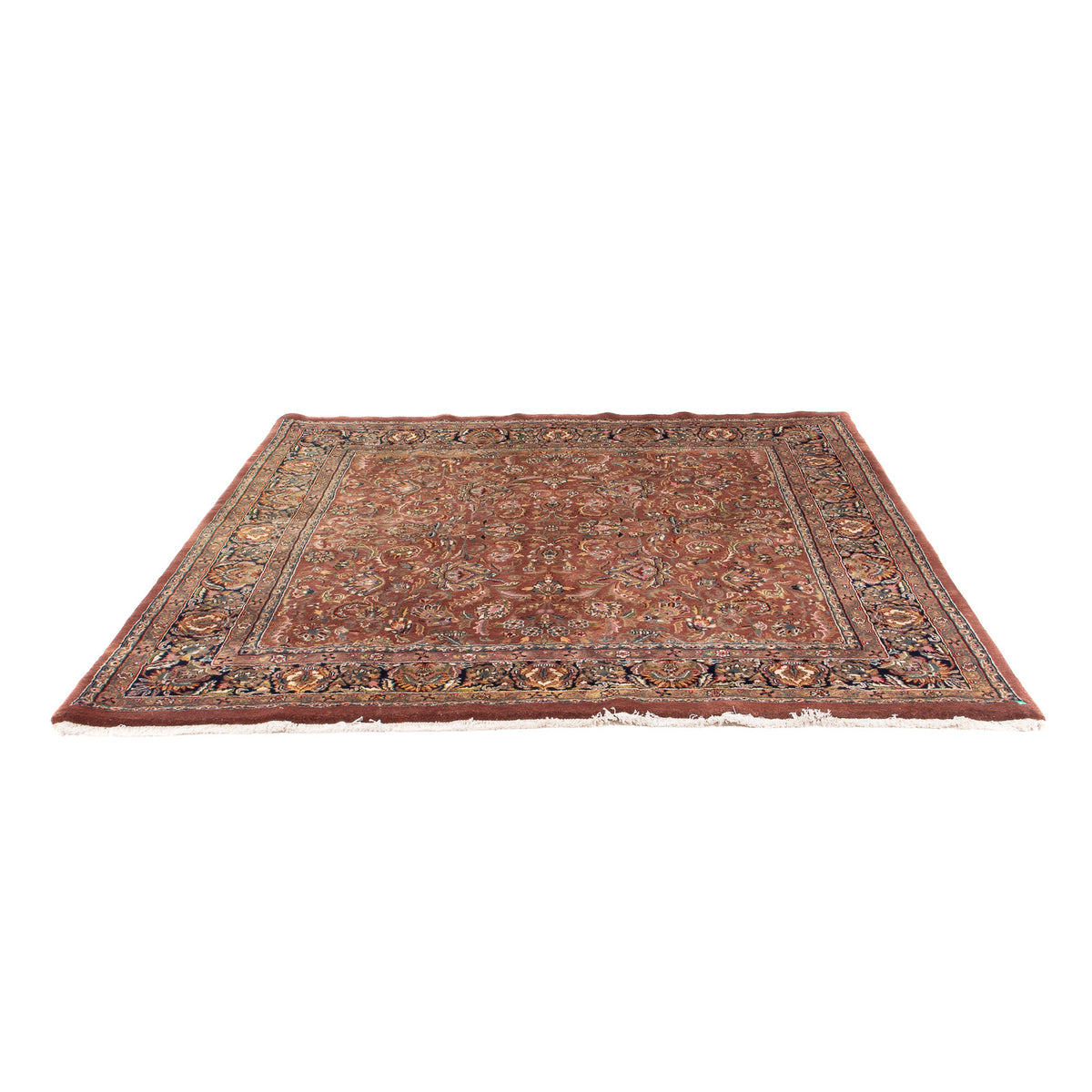 Orientteppich - Bidjar - Indus quadratisch  - 200 x 200 cm - rost