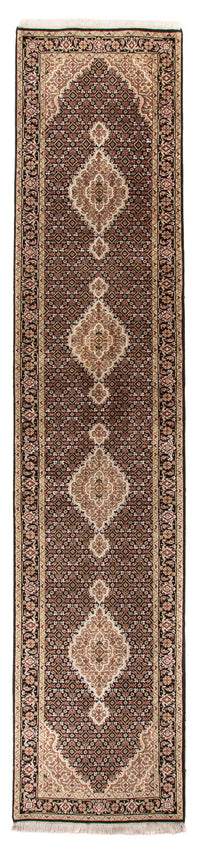 Läufer Orient - Täbriz - 372 x 81 cm - schwarz