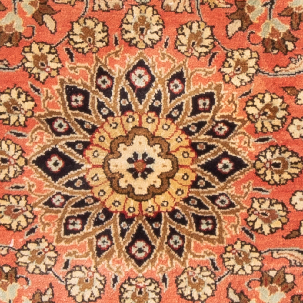 Seidenteppich - Ghom Seide - Premium - 80 x 60 cm - rot