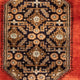Seidenteppich - Ghom Seide - Premium - 77 x 56 cm - orange