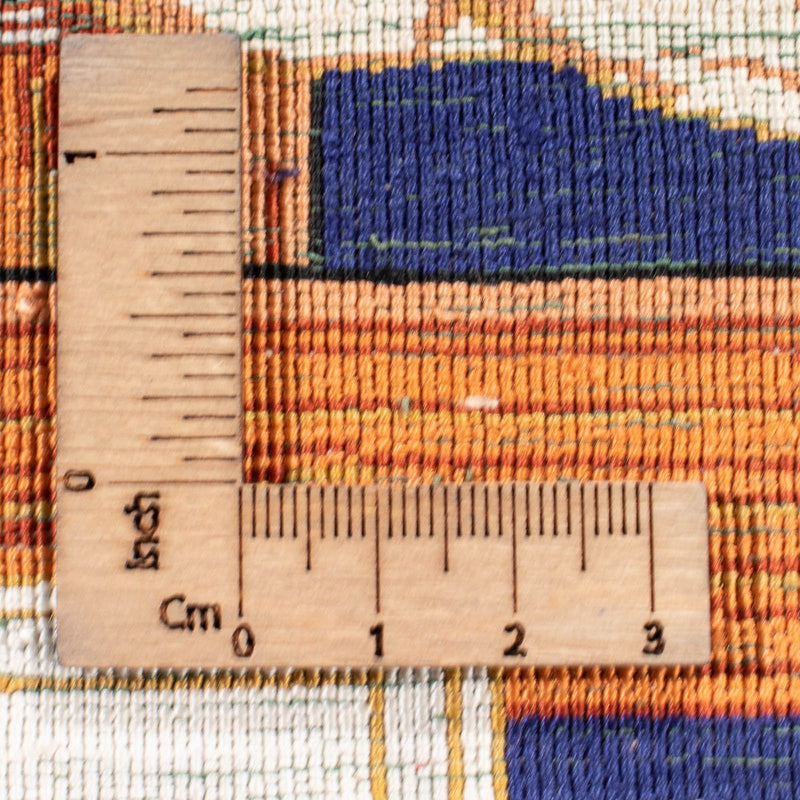 Seidenteppich - Ghom Seide - Premium - 71 x 56 cm - dunkelblau