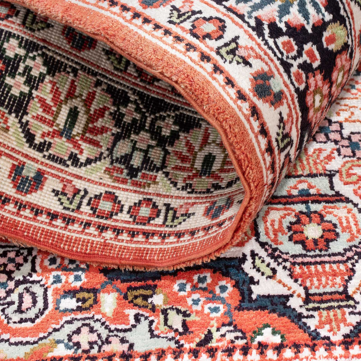 Seidenteppich - China Seide - 91 x 63 cm - beige