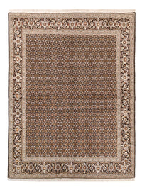 Perserteppich - Täbriz - Royal - 195 x 154 cm - dunkelbeige