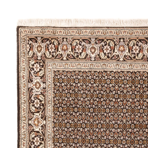 Perserteppich - Täbriz - Royal - 195 x 154 cm - dunkelbeige