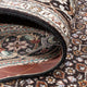 Perserteppich - Täbriz - Royal - 195 x 154 cm - dunkelbeige