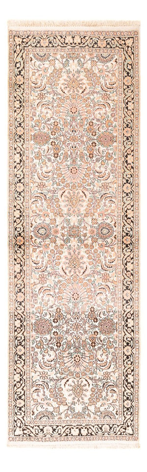Läufer Seiden - Kaschmir Seide - 280 x 96 cm - rosa