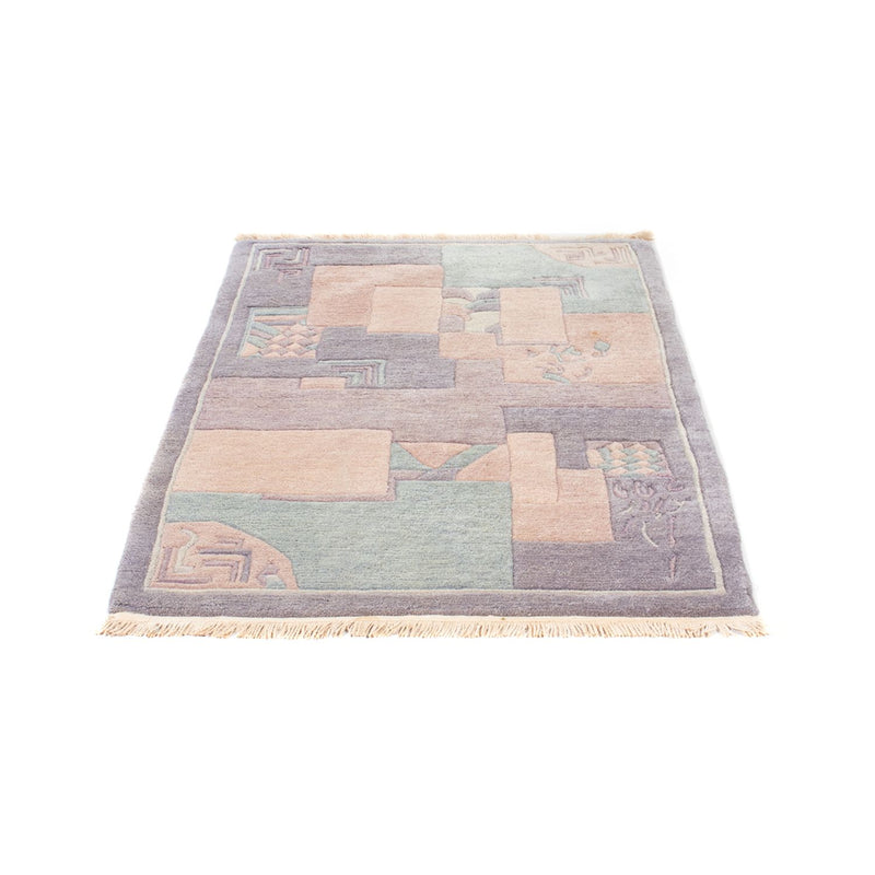 Nepal Teppich - 150 x 90 cm - mehrfarbig