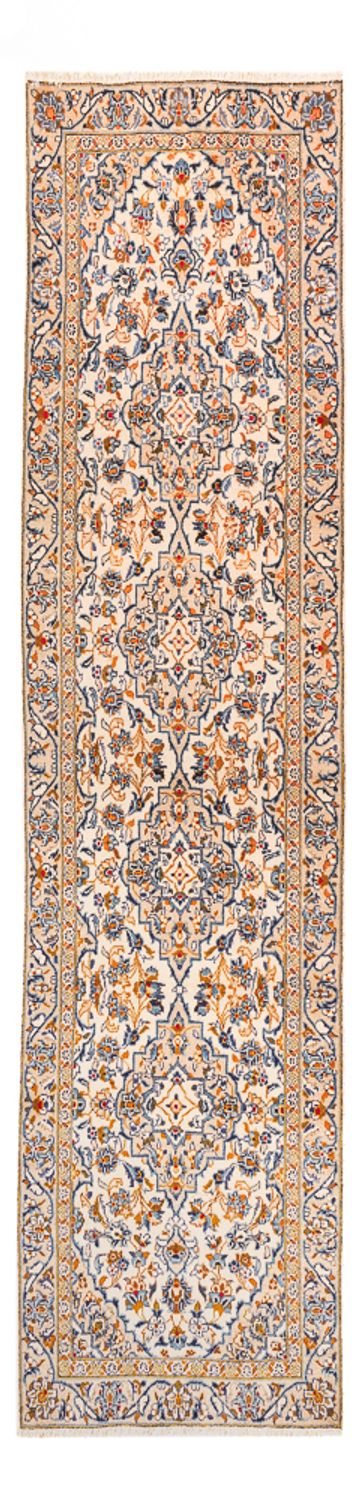 Läufer Perser - Keshan - 310 x 85 cm - dunkelbeige