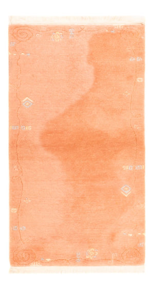 Nepal Teppich - 141 x 74 cm - lachs