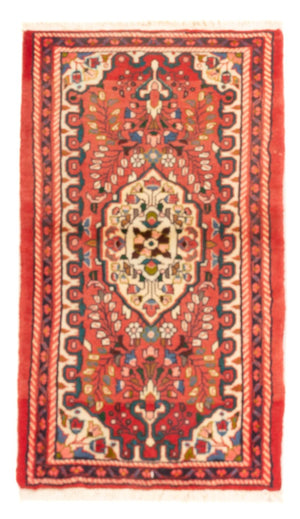 Perserteppich - Nomadic - 127 x 73 cm - hellrot