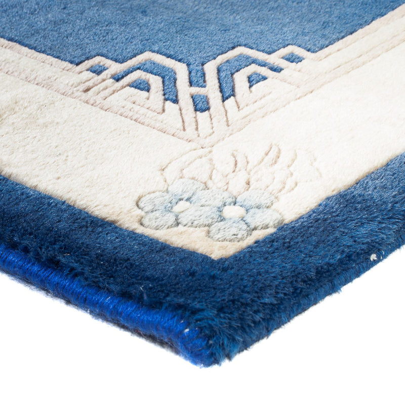 Läufer China - 138 x 71 cm - blau