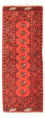 Läufer Afghan - Buchara - 132 x 53 cm - rot