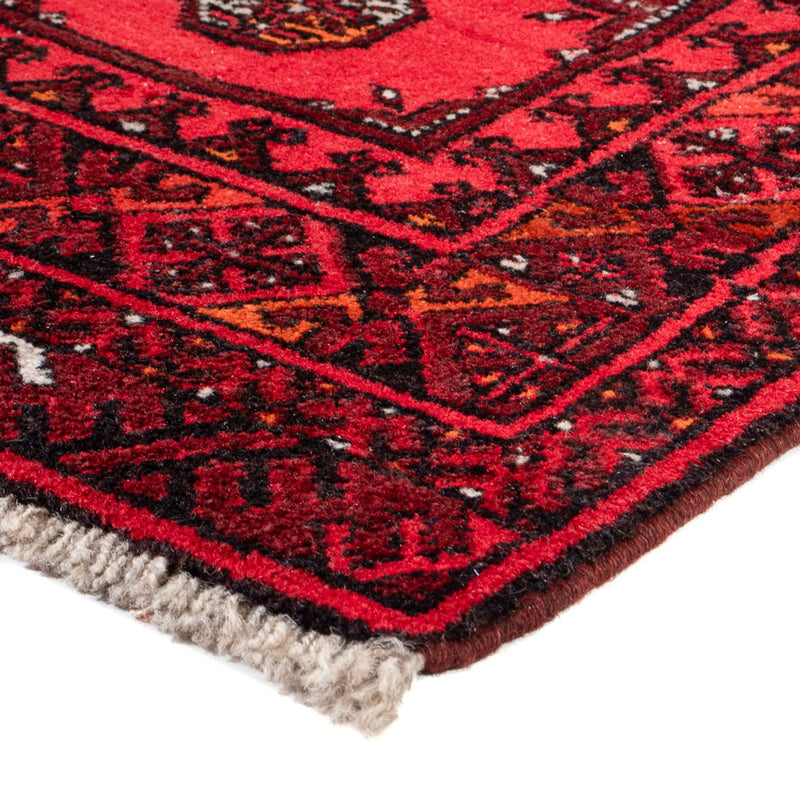 Läufer Afghan - Buchara - 132 x 53 cm - rot