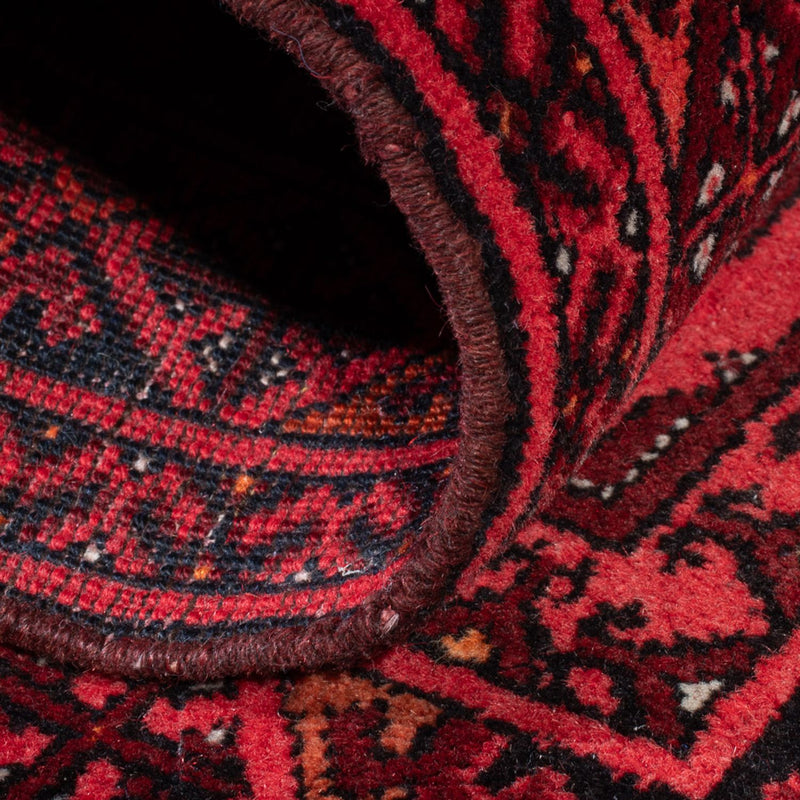 Läufer Afghan - Buchara - 132 x 53 cm - rot