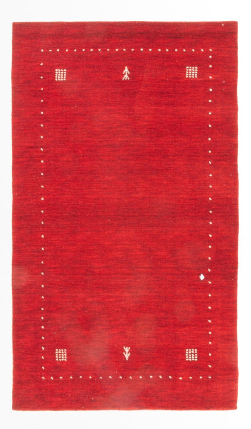 Gabbeh Teppich - Softy - 154 x 95 cm - rot