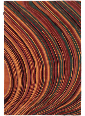 Designer Teppich - ColorSplash - rechteckig